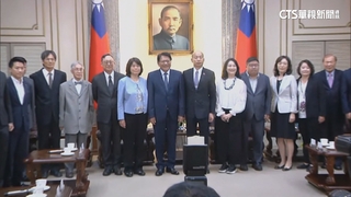 三大人事案露曙光？　潘孟安拜會韓國瑜「相談甚歡」