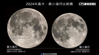 天文迷注意！　今年最大「超級月亮」明晚登場