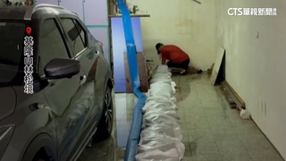 基隆雨水從窗戶傾瀉而下　居民氣炸盼市府重視