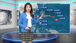 潭美減速恐大迴轉 新颱風康芮也已生成 影響待觀察