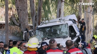 卡車惡撞公車站死傷慘　以色列認定遭恐攻