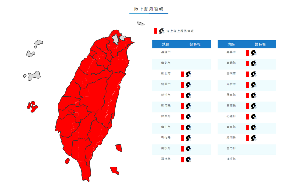 圖／中央氣象署