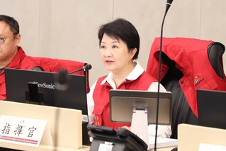 康芮颱風來勢洶洶　盧秀燕：明日有機會放假、晚上8點宣布