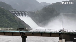 時隔兩年再開溢洪道　石門水庫洩洪預留滯洪空間