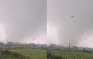 花蓮秀林昨現「龍捲風」　專家曝原因：克服地形因素