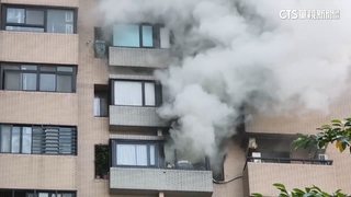 新北板橋大樓火警　疑電線走火126消防灌救