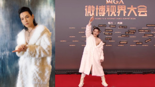 向佐紅毯「走光」登微博熱搜　中網友狂喊「救命」：郭碧婷怎忍的