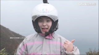 李多慧環島突發多！騎車淋整天雨　去太魯閣也碰壁