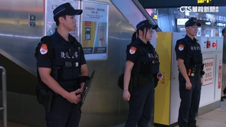 北捷攻擊案3分鐘應變　新北捷運加強巡邏配臂盾