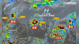 4颱共舞？　南海低壓不排除變「天兔」颱風