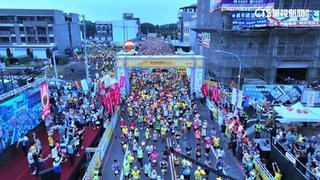 田中馬拉松萬人開跑　超澎派補給+三振舞打氣