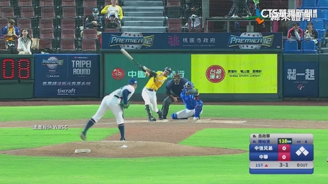 12強熱身賽因雨提前結束 台灣打線「卡彈」難串聯