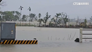 颱風外圍影響！宜蘭暴雨淹水　冬山.五結.羅東等列警戒區