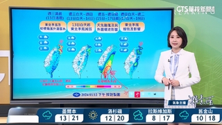 今晚至明晨宜蘭防豪雨　基隆.大台北.東部山區防大雨或豪雨