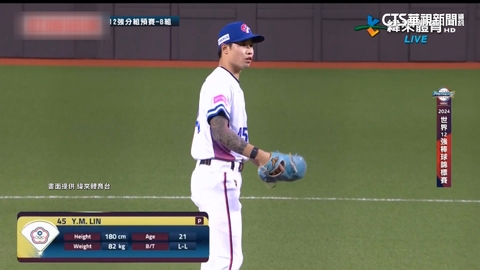 陳晨威滿貫砲+林昱珉好投 台灣隊「洩壓」抗韓成功