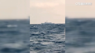 澎湖外海中國軍艦與我方軍艦對峙　漁民全程目擊