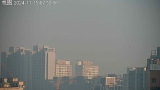 網嘆天空一片灰濛濛　原因曝：颱風影響「西半部擴散條件差」