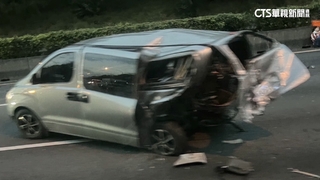 中山高追撞車禍4傷竟只見3人？　警急沿路肩搜索