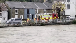 英國遭風暴「伯特」襲擊　當局發布逾百次洪水警報
