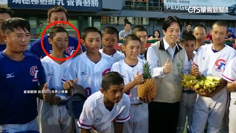 總統親曝十年之緣! 曾與林昱珉U12比賽擊掌