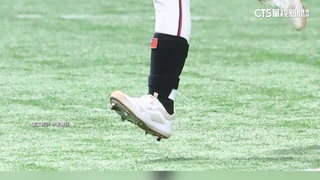 林家正腳上護具有亮點！　眼尖球迷發現「小國旗」