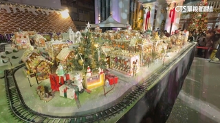 全台最大薑餅城市　屏東知名地標變身耶誕城