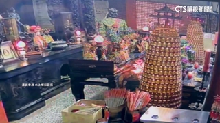 嘉義縣37天內17起地震　水上廟宇光明燈狂搖晃