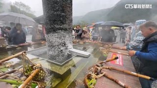 暖商機！宜蘭清水地熱湧人潮　基隆人大啖鍋燒麵