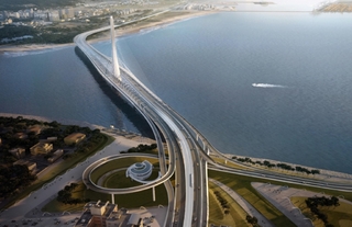 塞車惡夢有解！淡江大橋估2025完工　淡水↔八里可省25分車程　