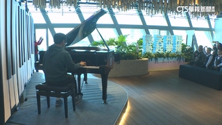 桃機二航廈飄琴聲！5樓公共表演區　欣賞飛機邊聽音樂