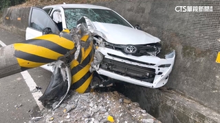 台3線1天2死！　星籍男採草莓撞山妻亡　越生過彎衝對向