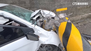 苗栗1家3口車禍撞山！　妻「頸部瘀青」疑安全帶勒死