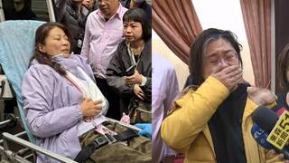 遭藍委清場奪回主席台　綠委林楚茵手無力、陳培瑜淚崩送急診