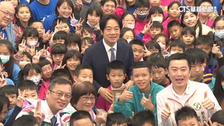 邀萬里學弟妹訪總統府　賴總統暖心送耶誕禮物