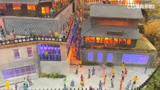 好想來台灣！　日女高校生模型複刻擬真九份老街
