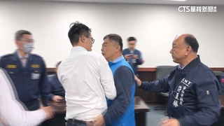 藍挺財劃法修正案記者會　台灣基進議員踢館爆衝突