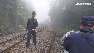 阿里山又傳3遊客闖鐵軌　警當場取締最重罰5萬
