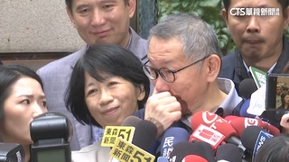 忙籌夫保金！陳佩琪銀行領錢　再赴台玻沙盤推演