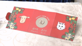 總統府蛇年春聯曝光！　賴.蕭手繪「狗.貓」頭像賀歲