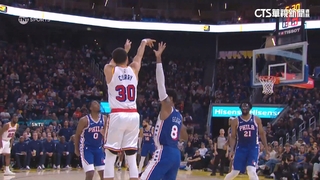 「咖哩大神」彈無虛發　三分球8投全中射垮76人