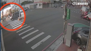無視庇護島！　箱型車「切西瓜」轉彎　女學生遭撞