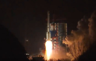 中共發射運載火箭經台灣中部　國防部：高度位於大氣層外