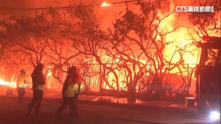 加州野火蔓延3萬人撤離　好萊塢影星住宅也遭殃