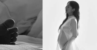 鬼鬼突宣布當媽！ 曬孕肚、腳丫照「坦言沒結婚」