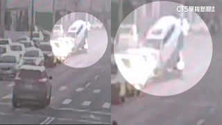 駕駛疑精神不濟！連撞前方4車　休旅車慘遭鏟起