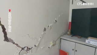 不敵強震！　高雄甲仙嚴重災損　多房屋梁柱牆面震裂