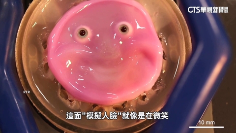 好詭異! 日本「活體皮膚」機器人仿真微笑