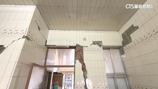 今晨7：38台南5.7地震　楠西民宅紅磚牆崩塌