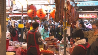 迪化年貨大街最終日！　天氣轉晴.湧人潮逛街採買