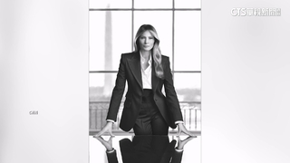 川普夫人梅蘭妮亞重返白宮　官方肖像照曝光